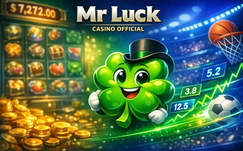 Mr Luck Casino home hero banner
